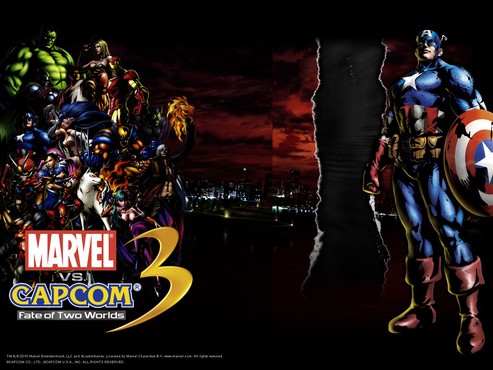 screenshot de Papéis de Parede: Marvel vs. Capcom