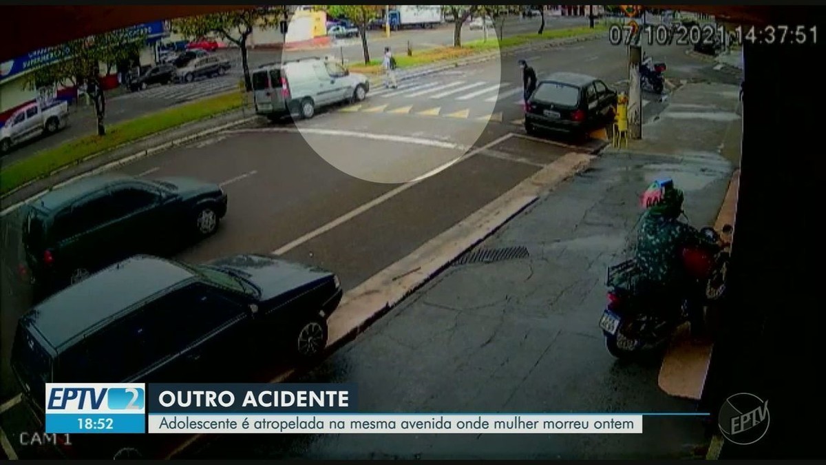 Jovem é atropelada na Avenida Presidente Vargas um dia após idosa