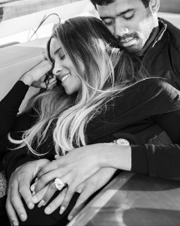 Ciara e o marido, Russell Wilson (Foto: Instagram/ Reprodução)