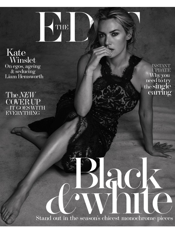 Kate Winslet na capa da Edit (Foto: Reprodução/Chris Colls)