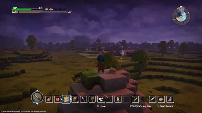 Dragon Quest explore o mapa para conseguir receitas e recursos raros (Foto: Reprodução/Victor Teixeira)
