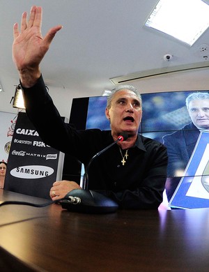 Apresentação Tite Corinthians (Foto: Marcos Ribolli) Apresentação Tite Corinthians (Foto: Marcos Ribolli)