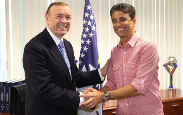 Bebeto e José Maria Marin (Foto: Divulgação/CBF)