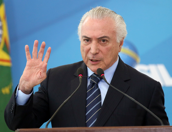 O presidente Michel Temer  (Foto:  Antônio Cruz/Agência Brasil)