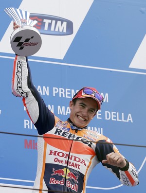 Marc Marquez campeão MotoGP San Marino (Foto: Reuters)