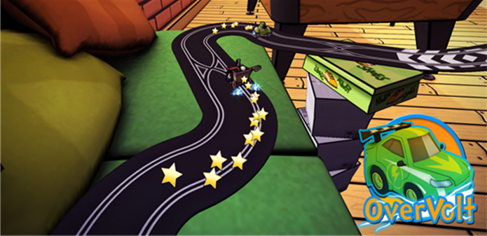 OverVolt é um game para Windows Phone que simula as corridas de autorama (Foto: Divulgação/Windows Phone Store)