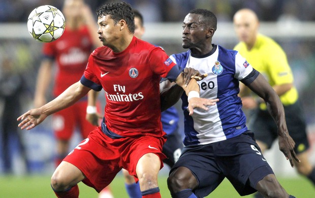 Thiago Silva, Porto e PSG (Foto: Agência Reuters)