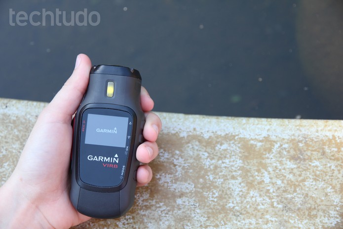 Action Camera Garmin (Foto: Anna Kellen/TechTudo) Action Camera Garmin (Foto: Anna Kellen/TechTudo)