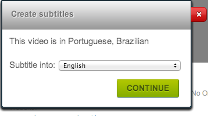 Nesse caso, a língua original já estava selecionada. (Foto: Reprodução)