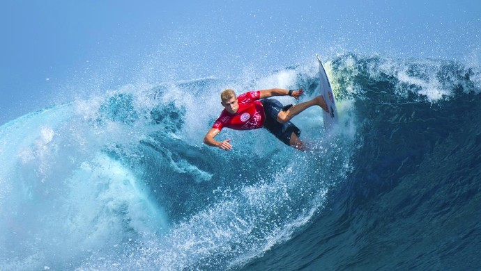Mick Fanning Mundial de Surfe Fiji (Foto: Divulgação/WSL) Mick Fanning Mundial de Surfe Fiji (Foto: Divulgação/WSL)
