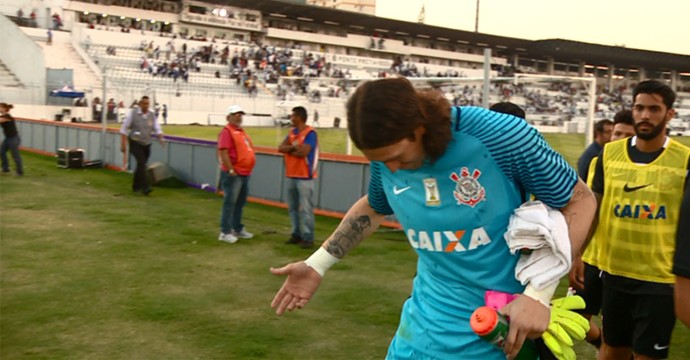 Cássio goleiro Corinthians (Foto: Carlos Velardi / EPTV)