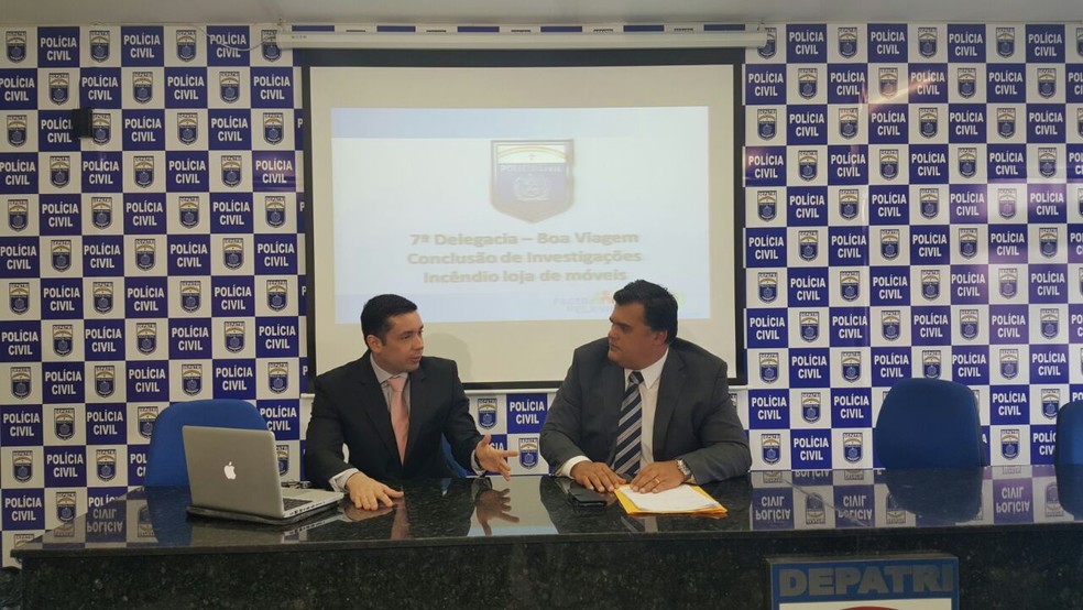 Detalhes da pris&atilde;o foram divulgados na manh&atilde; desta ter&ccedil;a (17) durante coletiva de imprensa no Recife (Foto: Asscom/Pol&iacute;cia Civil)