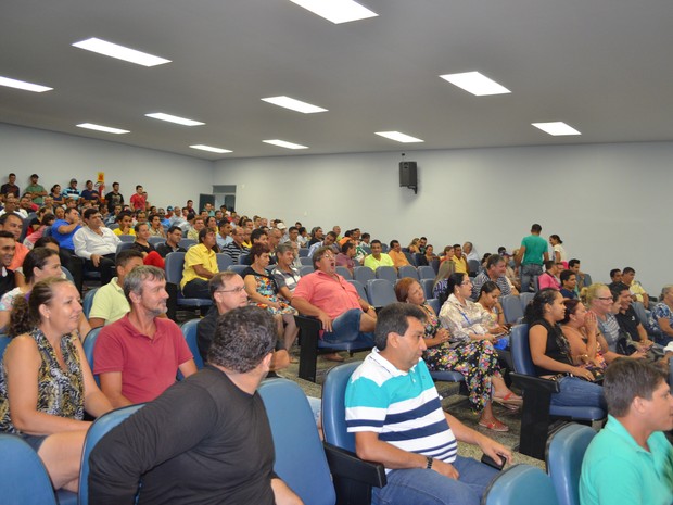Audiência pública para elaboração do Plano Plurianual do estado de Rondônia (Foto: Rogério Aderbal/G1)