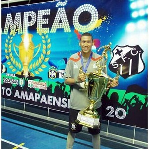 Fabricio Souza; Santos-AP; Futebol (Foto: Reprodução/Facebook)