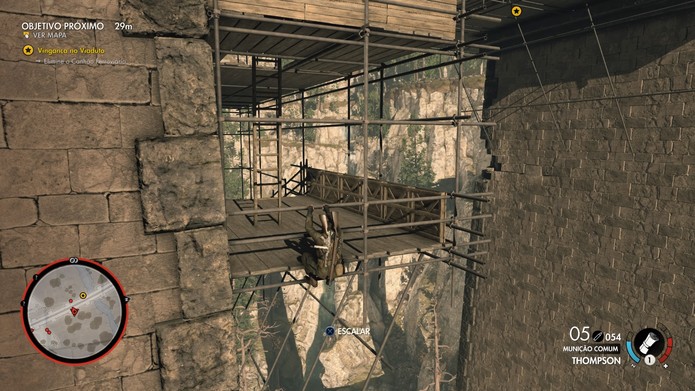 Sniper Elite 4 traz outros modos de jogo (Foto: Reprodução/Diego Borges) Sniper Elite 4 traz outros modos de jogo (Foto: Reprodução/Diego Borges)