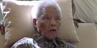 Mandela volta
 a ser internado 
na África do Sul (SABC TV/AP)