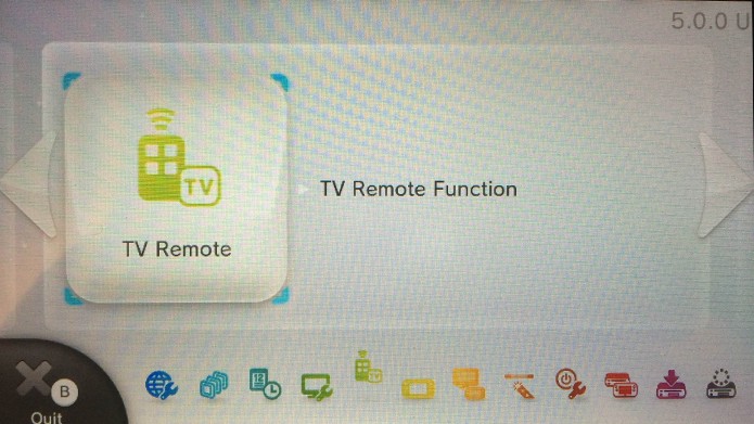 WiiU-tv-remote-function
