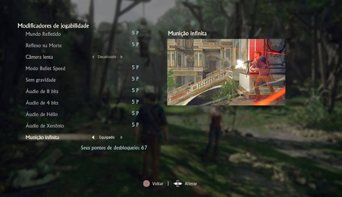 Como conseguir armas com munição infinita em Uncharted 4 (Foto: Reprodução/Felipe Vinha)