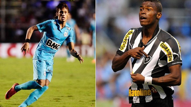 Neymar e Maicosuel É Gol!!! (Foto: Montagem SporTV)
