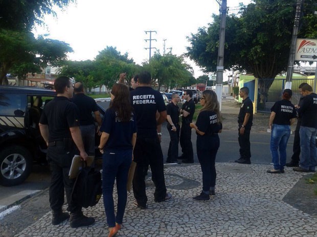 Polícia Federal e Receita fazem operação de combate a fraude do IR em Feira de Santana (Foto: Divulgação/Receita Federal)