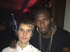 Usain Bolt curte boate com Justin Bieber em Londres