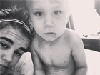 Justin Bieber posta foto fofa ao lado do irmão
