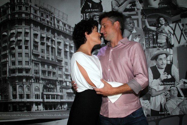 Ana Paula Arósio e Henrique Plpmbon (Foto: Foto Rio News/Graça Paes)