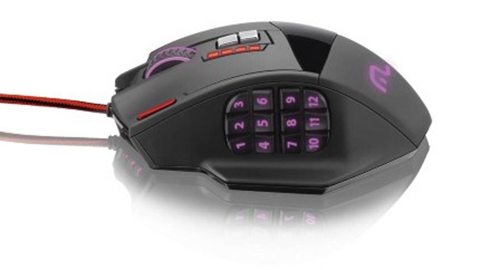 Mouse possui 12 botões programáveis para games (Foto: Divulgação/Multilaser)
