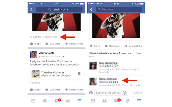 Acessando as opções para um comentários no Facebook pelo iPhone (Foto: Reprodução/Marvin Costa) (Foto: Acessando as opções para um comentários no Facebook pelo iPhone (Foto: Reprodução/Marvin Costa)) Acessando as opções para um comentários no Facebook pelo iPhone (Foto: Reprodução/Marvin Costa) (Foto: Acessando as opções para um comentários no Facebook pelo iPhone (Foto: Reprodução/Marvin Costa))