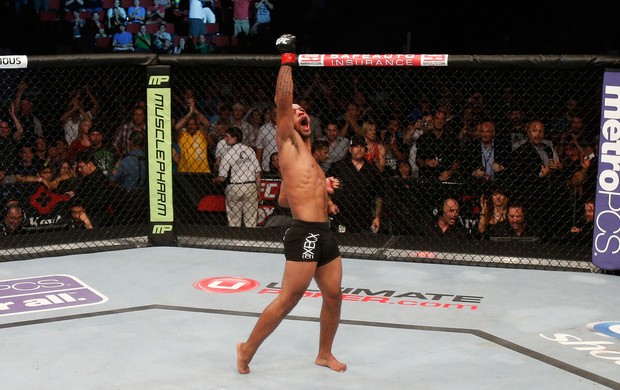Demetrious Johnson x Moraga UFC MMA (Foto: Getty Images)
