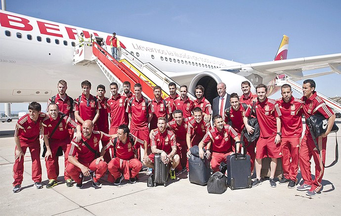 Flight Spain players (Photo: Efeservicios) Flight Spain players (Photo: Efeservicios)