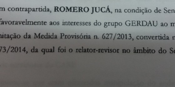 Rasgadinho Romero Jucá (Foto: Época)