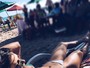 Tatiele Polyana 'ostenta' corpo perfeito em miniférias na praia: 'Alma lavada' 