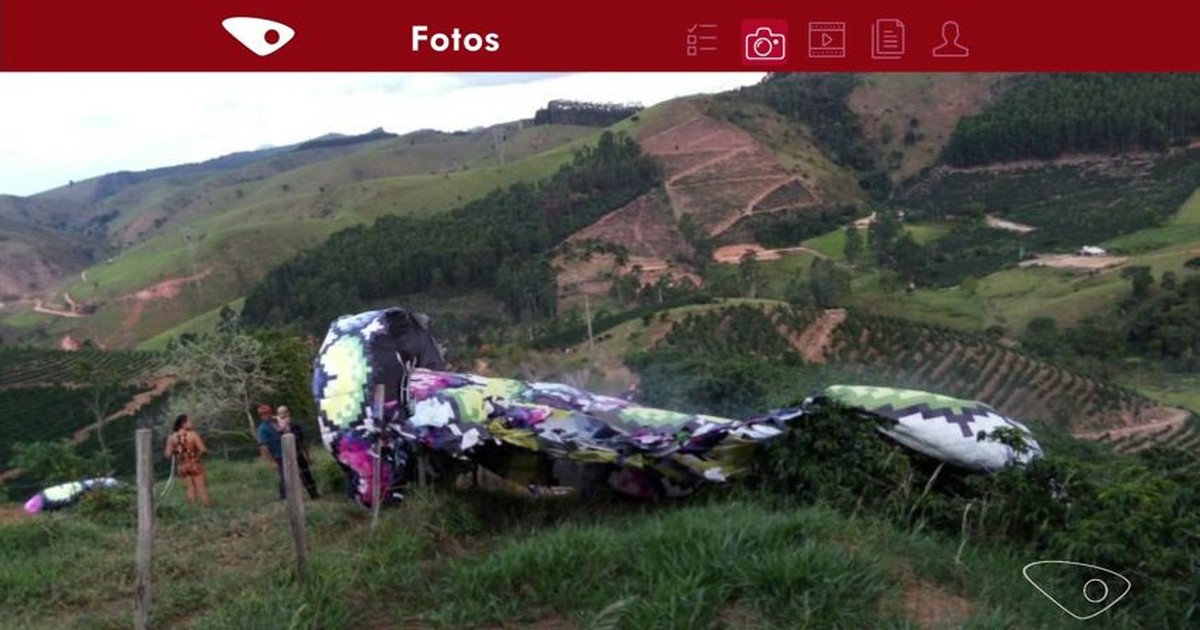 G1 - Balão cai em sítio de Brejetuba, na região Serrana do ES ... - Globo.com