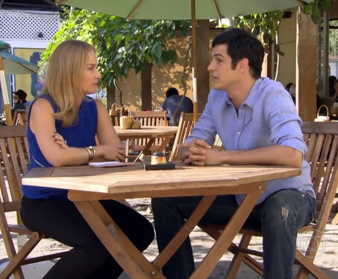 Angélica e Mateus Solano no Estrelas (Foto: TV Globo)