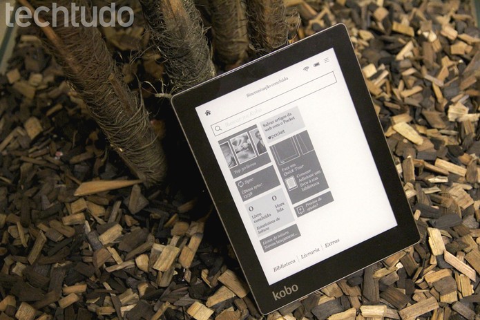 Kobo Aura (Foto: Luciana Maline/TechTudo) Kobo Aura (Foto: Luciana Maline/TechTudo)