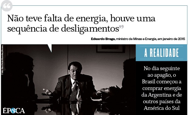 Choque de realidade - energia Eduardo Braga  (Foto: Abre Ueslei Marcelino/Reuters)