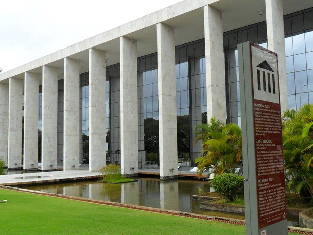 Prédio do Tribunal de Justiça do Distrito Federal (Foto: Raquel Morais/G1)