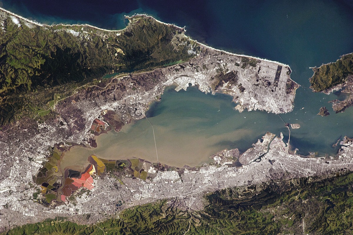 SanFran vista de cima: conheça o trabalho de Chris Hadfield (Foto: Reprodução/NASA/Chris Hadfield)