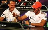 Lewis hamilton mclaren michael schumacher mercedes (Foto: Agência Getty Images)