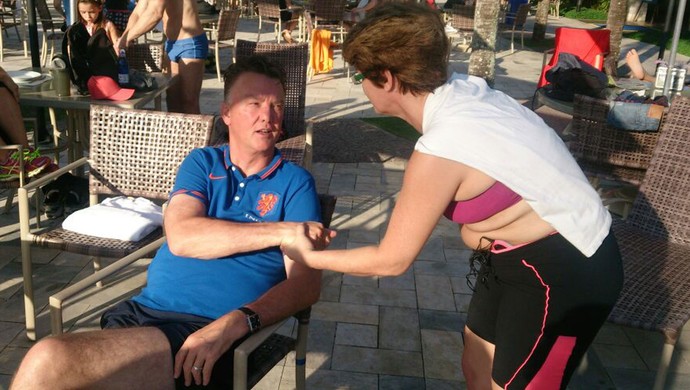 van gaal holanda piscina (Foto: Gustavo Rotstein) van gaal holanda piscina (Foto: Gustavo Rotstein)