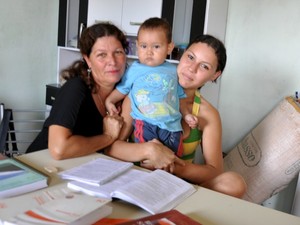Após dar à luz no Enem, jovem de MS quer concluir curso de administração (Foto: Fabiano Arruda/G1 MS)