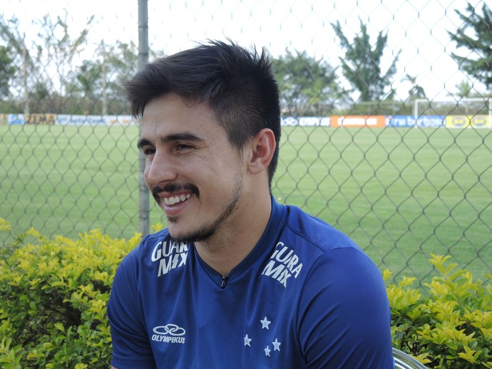 Willian, atacante do Cruzeiro (Foto: Alexandre Alliatti)