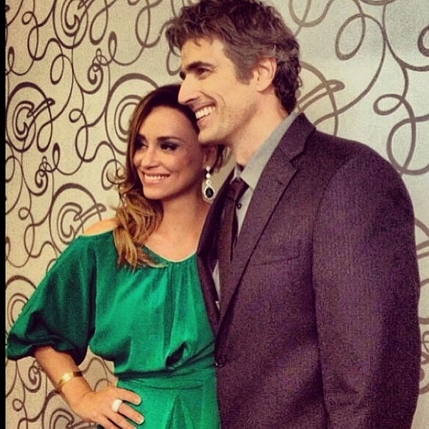Suzana Pires e Reynaldo Gianecchini em premiação em Florianópolis, em Santa Catarina (Foto: Instagram/ Reprodução)