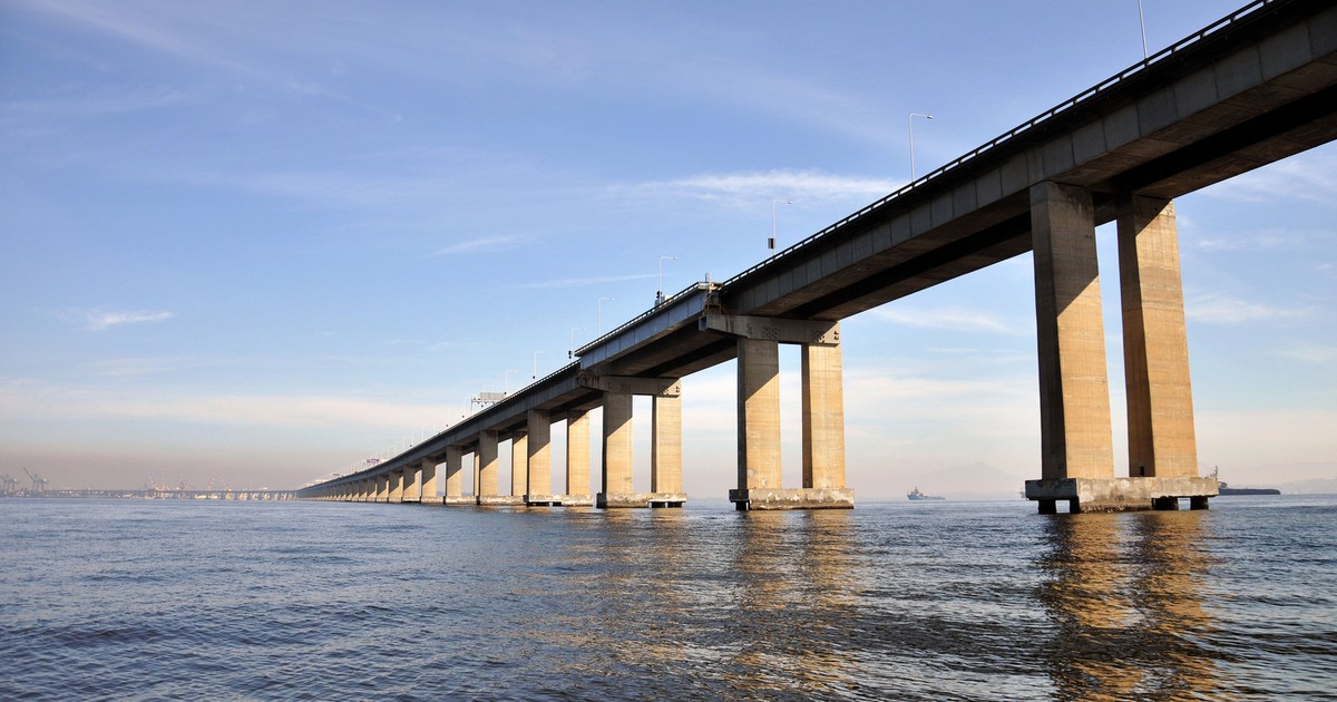 G1 - Pedágio da Ponte Rio-Niterói sobe de R$ 4,90 para R$ 5,20 em 1º de