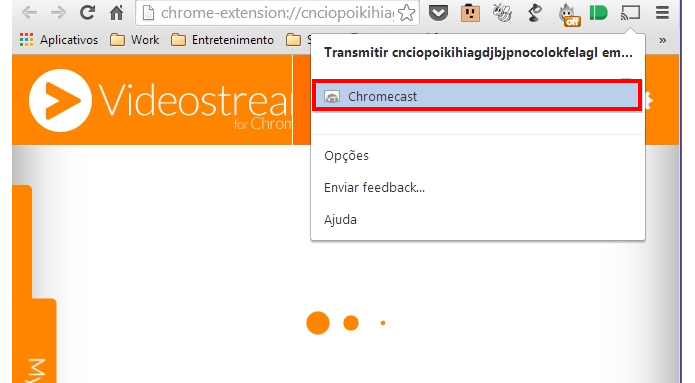 Conecte-se ao Chromecast (Foto: Reprodução/Paulo Alves)