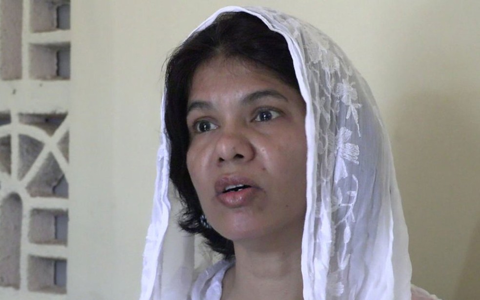 Ativista Shreen Saroor pede à comunidade muçulmana que proteja as meninas (Foto: BBC)
