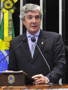 O senador e ex-presidente da República, Fernando Collor (PTB-AL) (Foto: Geraldo Magela/Agência Senado)