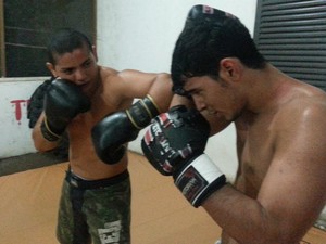 Felipe Nascimento, lutador de MMA em Guajará-Mirim (Foto: Dayanne Saldanha) Felipe Nascimento, lutador de MMA em Guajará-Mirim (Foto: Dayanne Saldanha)