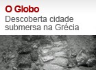 Descoberta cidade submersa na Grécia (Editoria de Arte/G1)